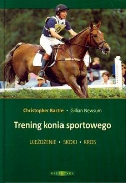 Trening konia sportowego....